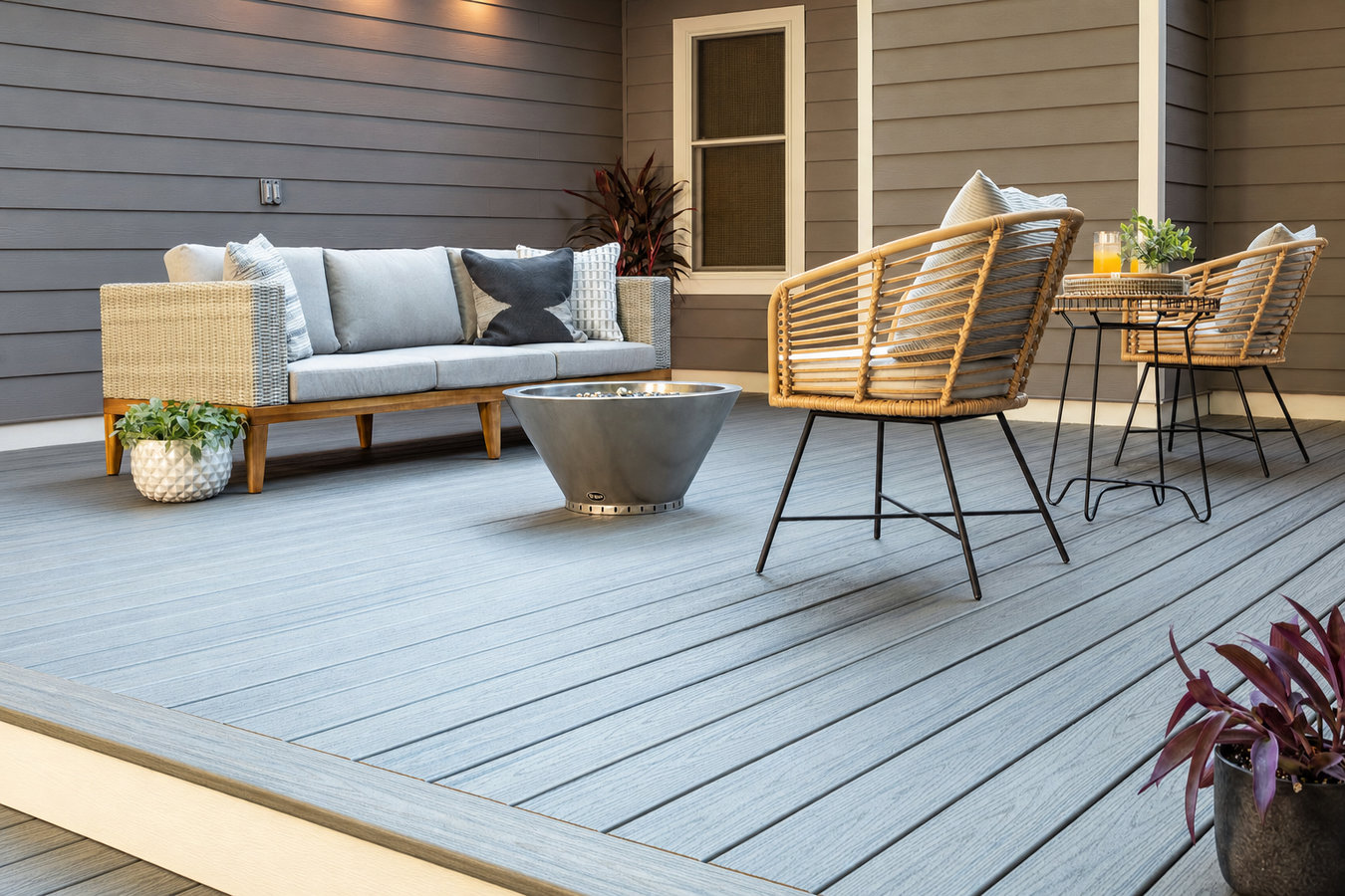 Trex deck installation in Oakley, CA